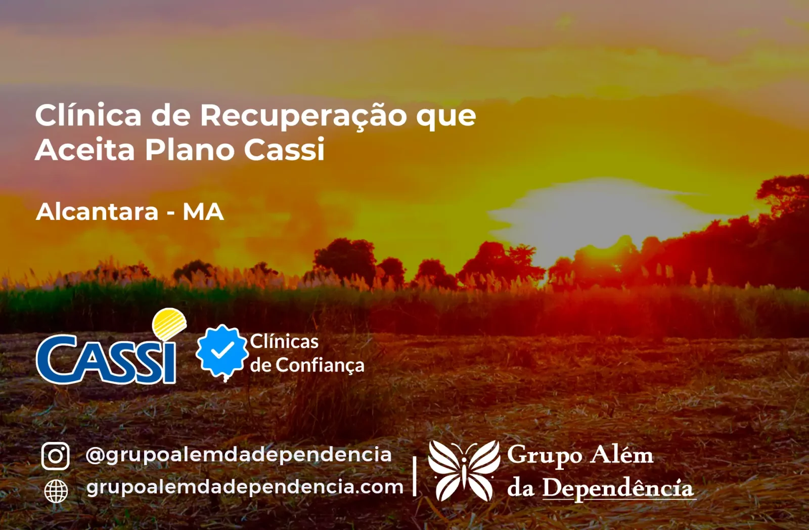 Clínica de Recuperação que Aceita CASSI em Alcântara -MA