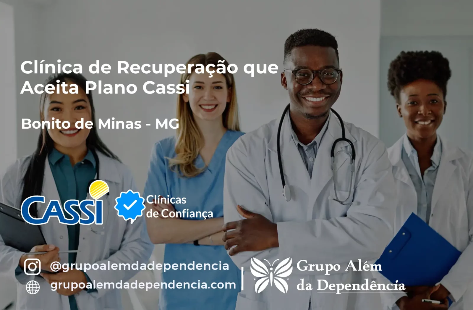 Clínica de Recuperação que Aceita CASSI em Bonito de Minas -MG