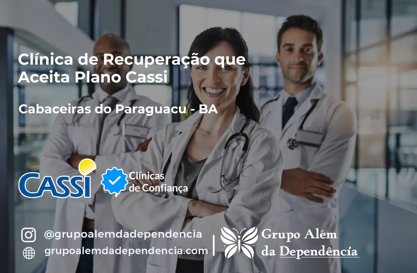 Clínica de Recuperação que Aceita CASSI em Cabaceiras do Paraguaçu -BA