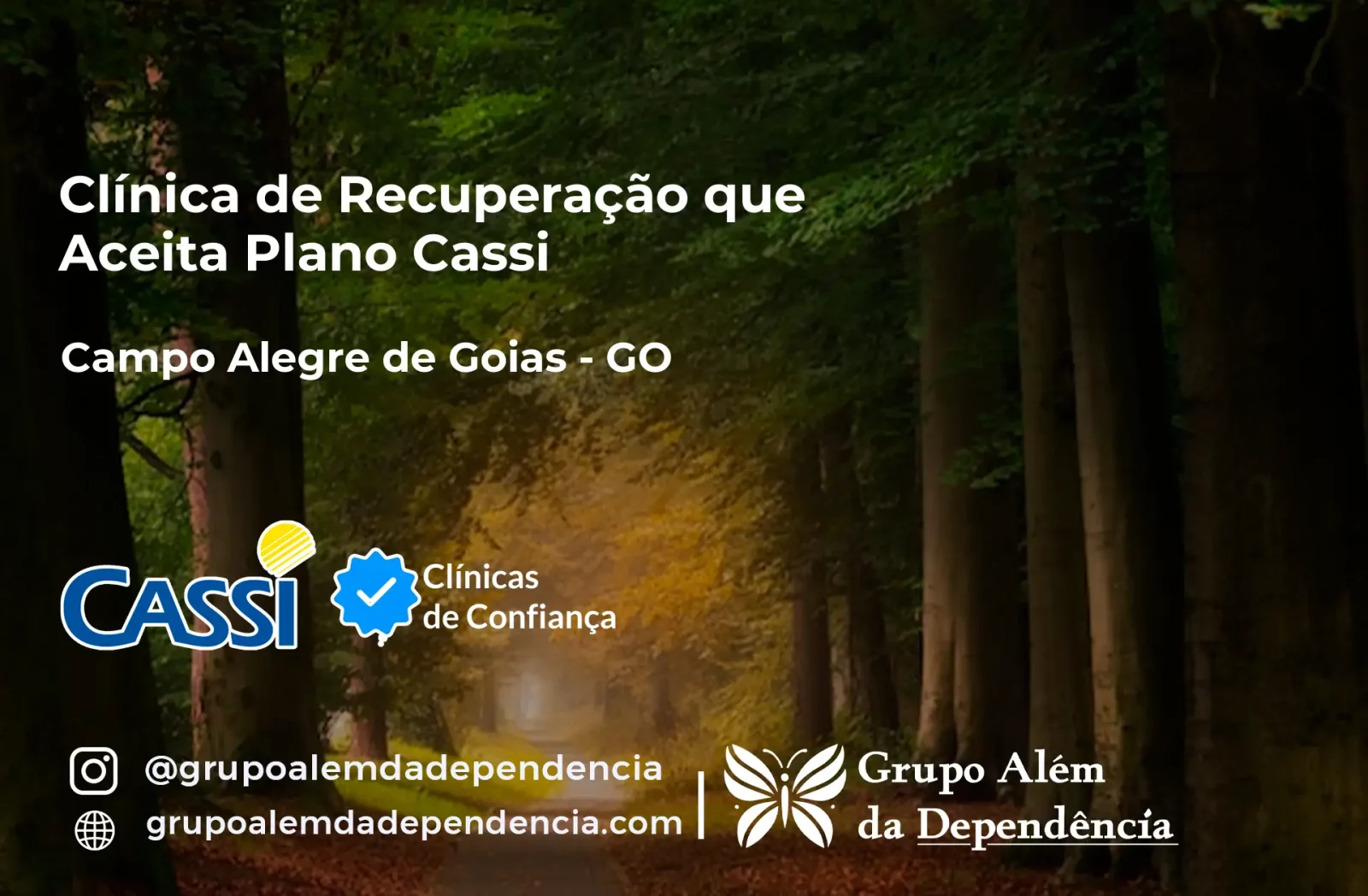 Clínica de Recuperação que Aceita CASSI em Campo Alegre de Goiás -GO