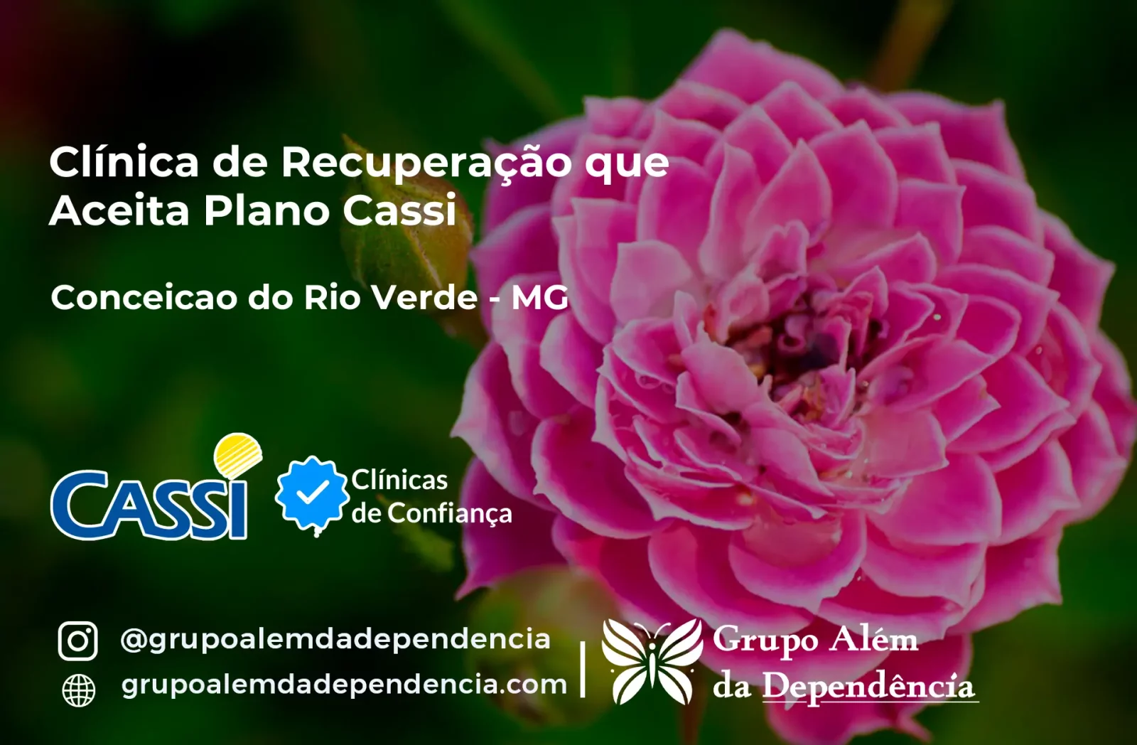 Clínica de Recuperação que Aceita CASSI em Conceição do Rio Verde -MG
