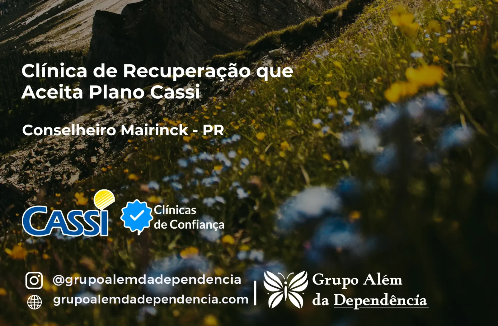 Clínica de Recuperação que Aceita CASSI em Conselheiro Mairinck -PR