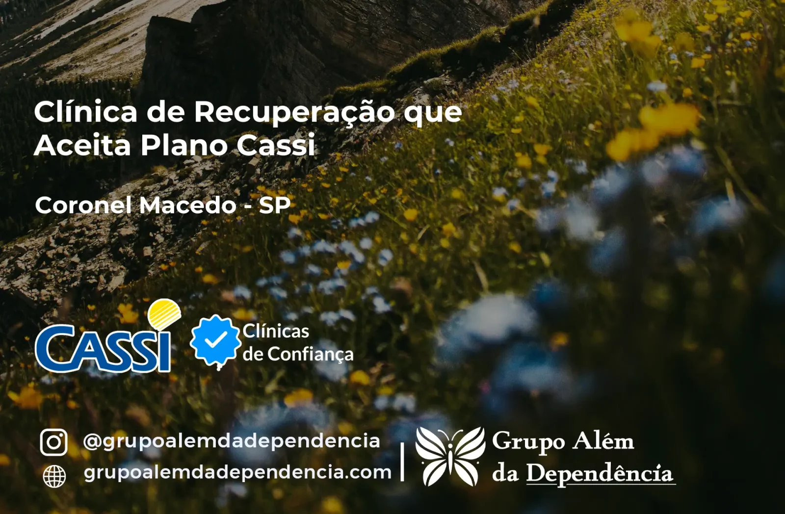 Clínica de Recuperação que Aceita CASSI em Coronel Macedo -SP