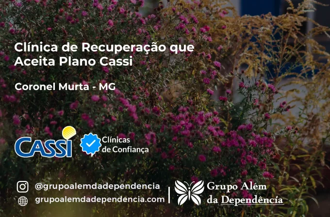 Clínica de Recuperação que Aceita CASSI em Coronel Murta -MG