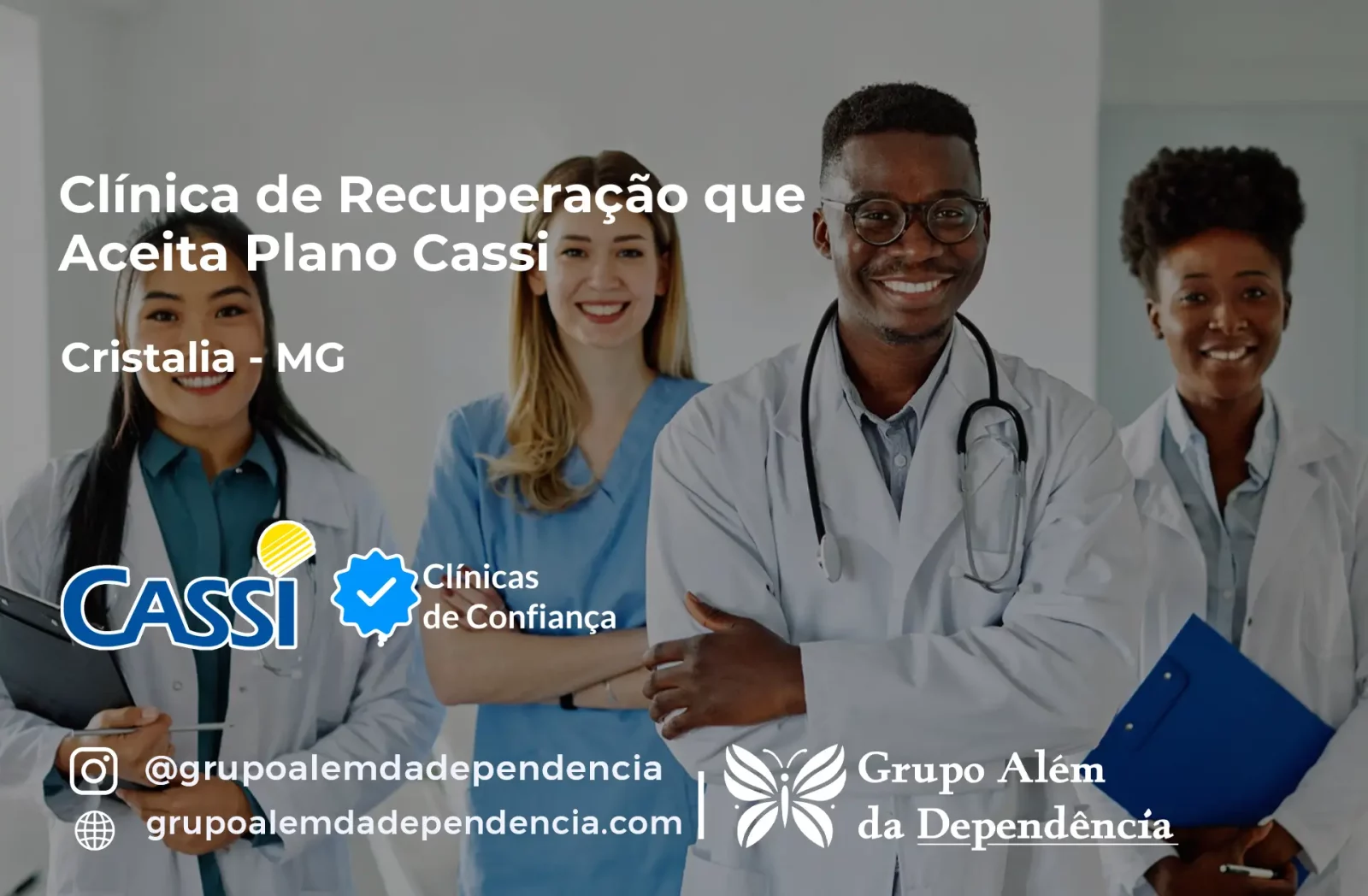 Clínica de Recuperação que Aceita CASSI em Cristália -MG
