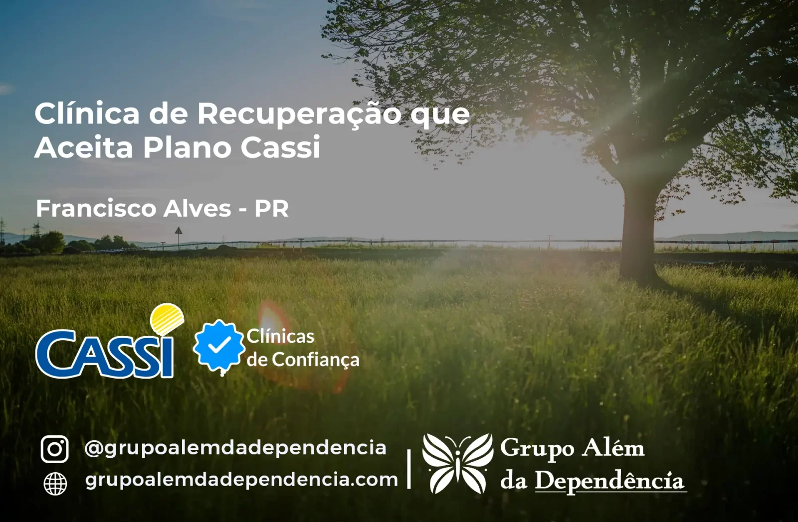 Clínica de Recuperação que Aceita CASSI em Francisco Alves -PR