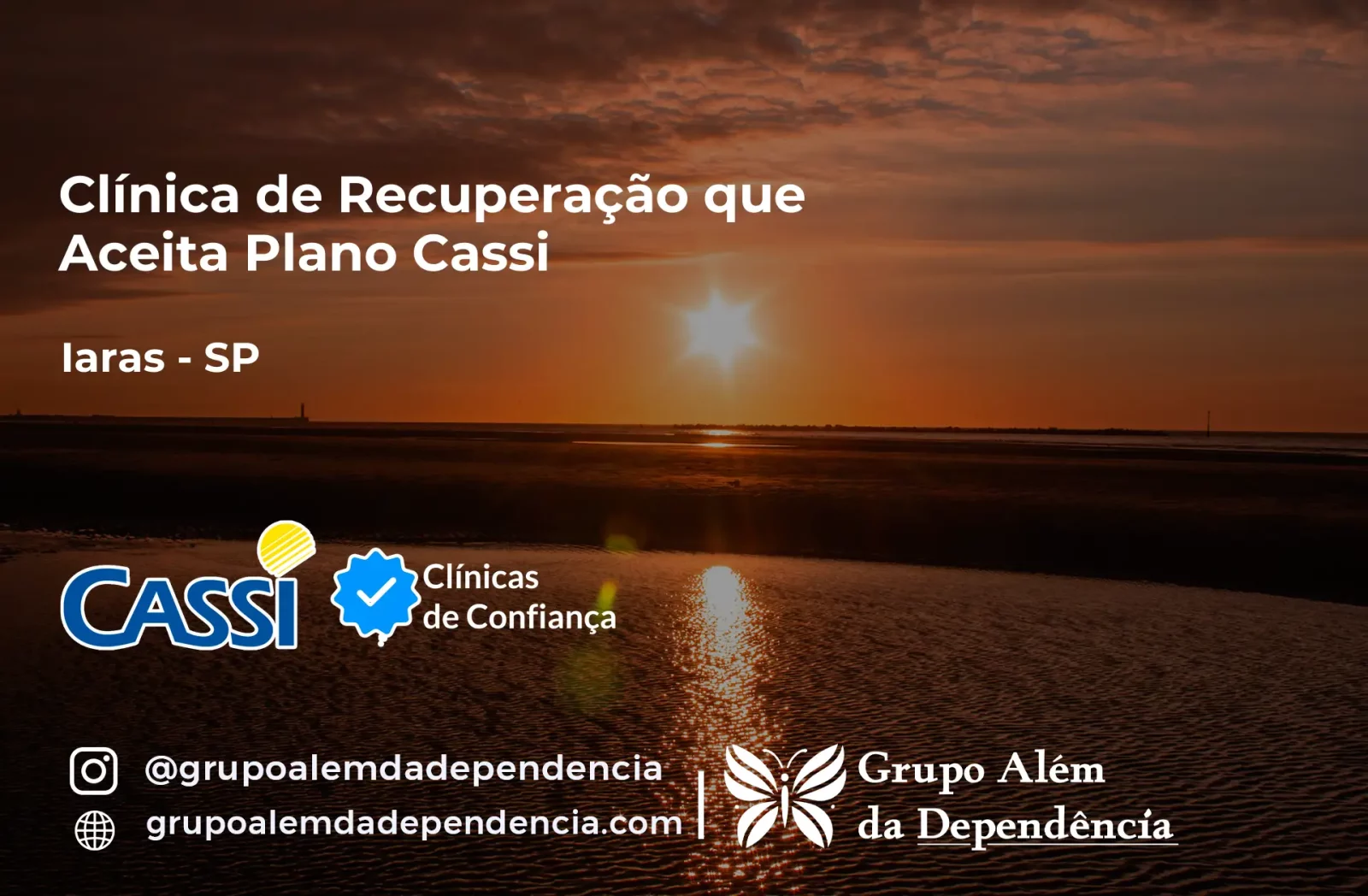 Clínica de Recuperação que Aceita CASSI em Iaras -SP