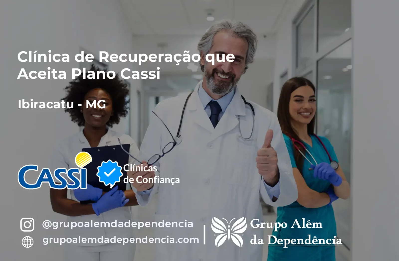 Clínica de Recuperação que Aceita CASSI em Ibiracatu -MG