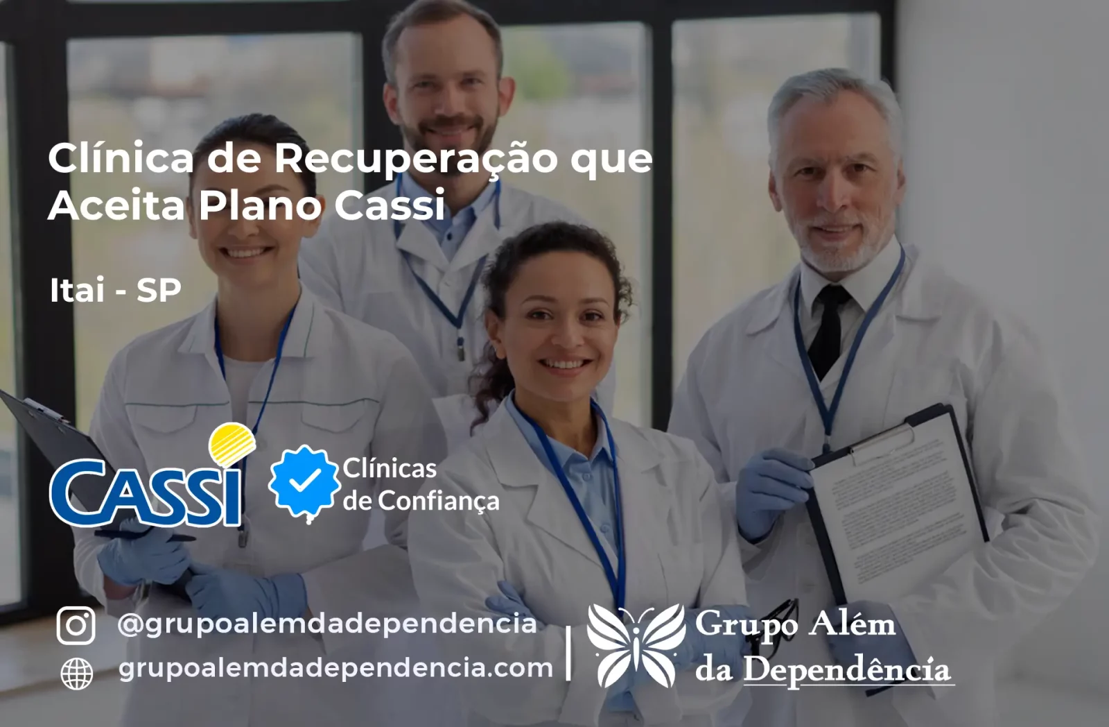 Clínica de Recuperação que Aceita CASSI em Itaí -SP
