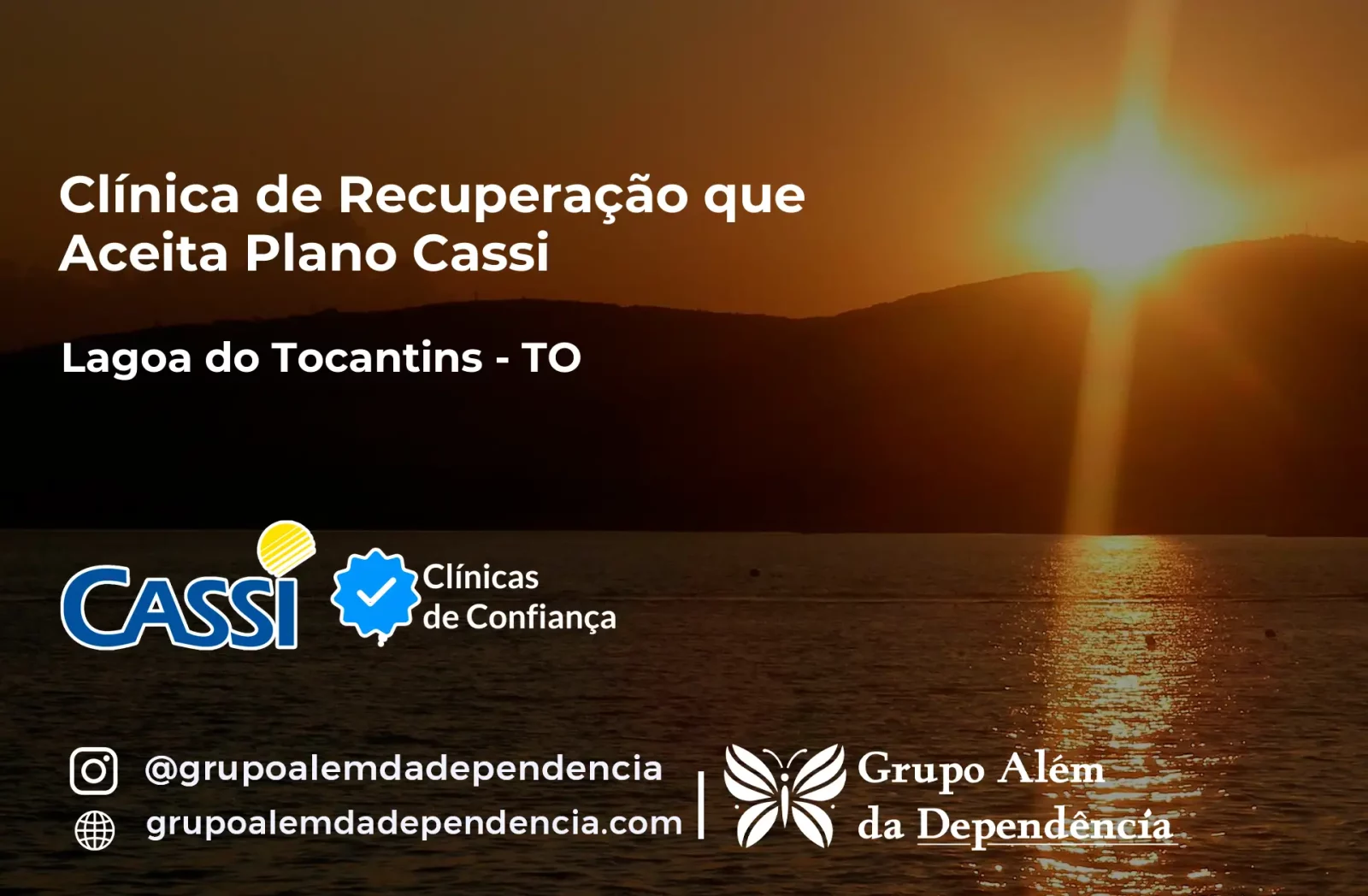 Clínica de Recuperação que Aceita CASSI em Lagoa do Tocantins -TO