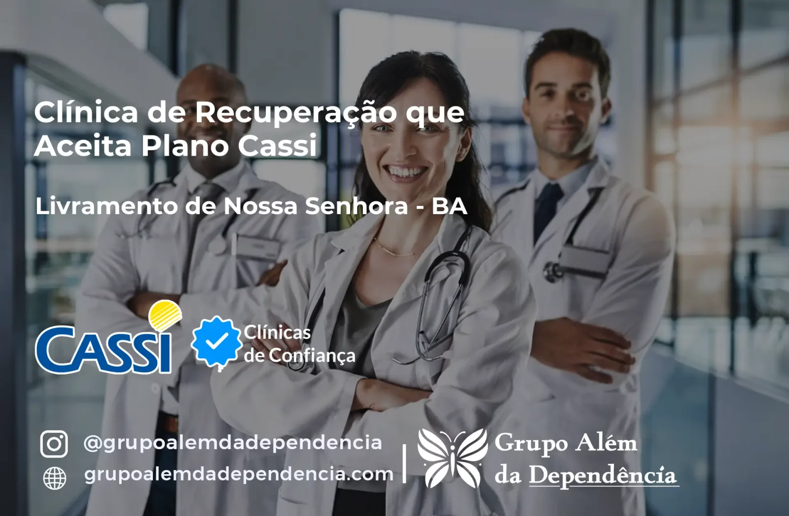 Clínica de Recuperação que Aceita CASSI em Livramento de Nossa Senhora -BA