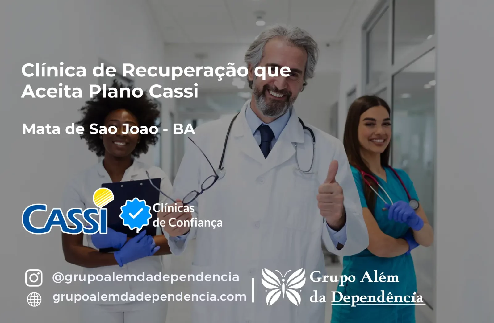 Clínica de Recuperação que Aceita CASSI em Mata de São João -BA