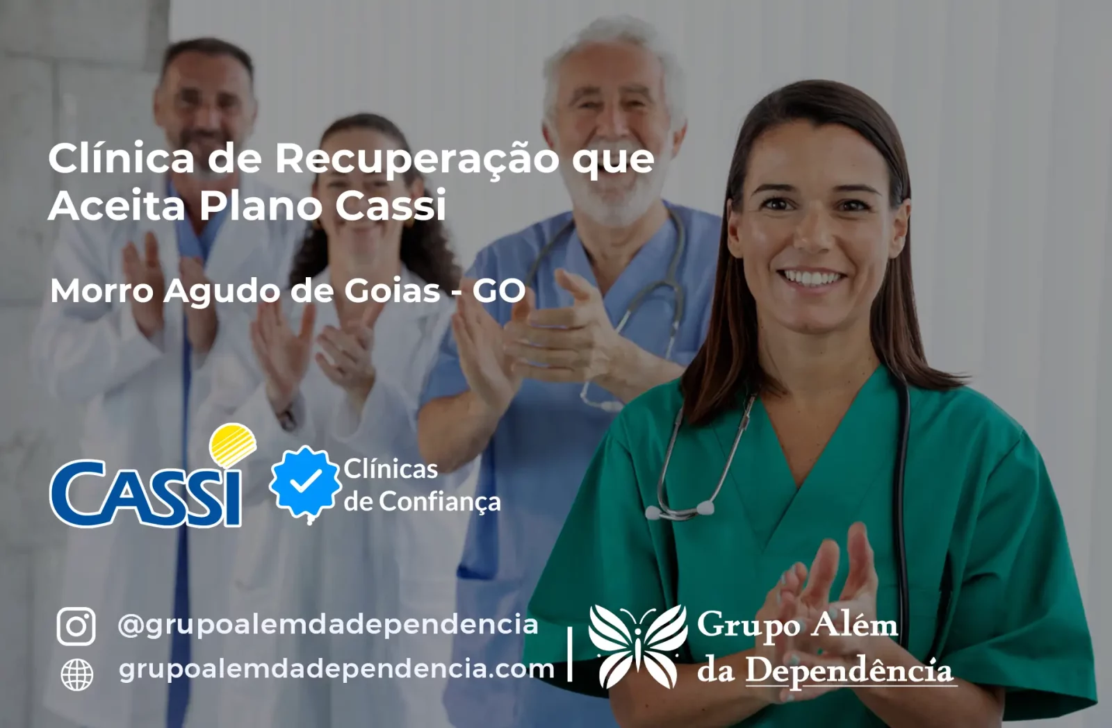 Clínica de Recuperação que Aceita CASSI em Morro Agudo de Goiás -GO