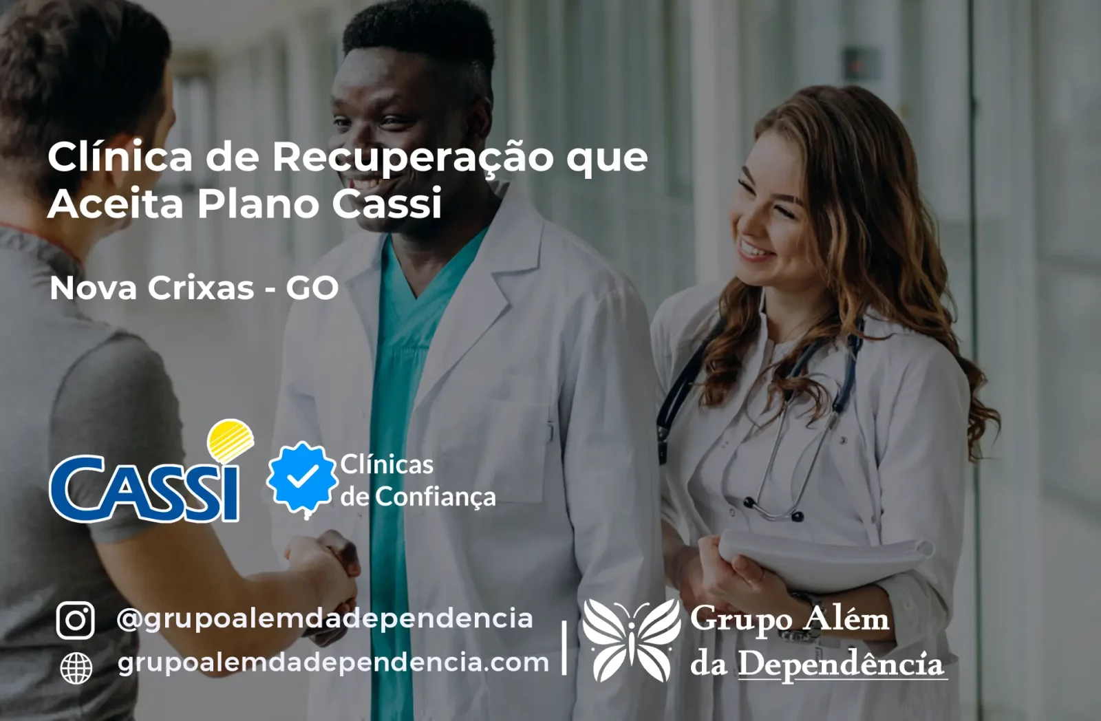 Clínica de Recuperação que Aceita CASSI em Nova Crixás -GO