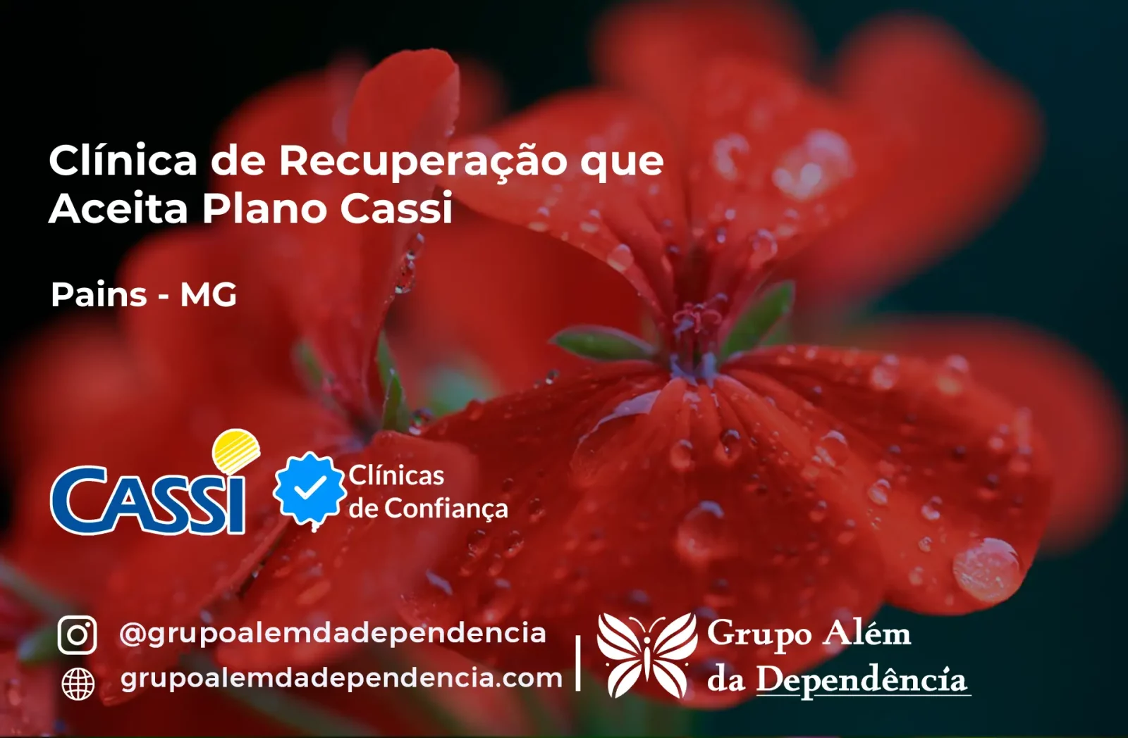 Clínica de Recuperação que Aceita CASSI em Pains -MG