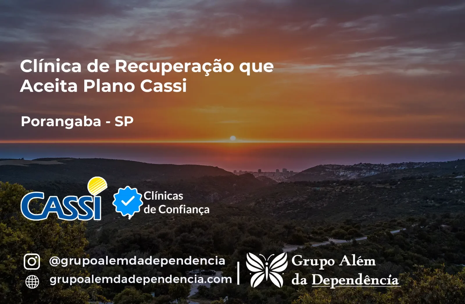 Clínica de Recuperação que Aceita CASSI em Porangaba -SP