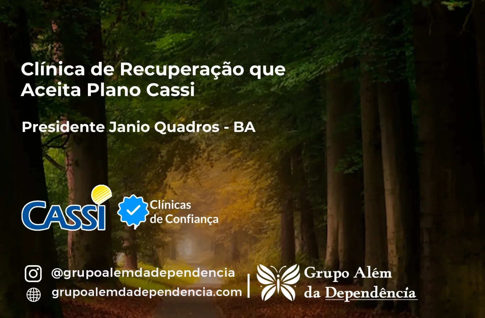 Clínica de Recuperação que Aceita CASSI em Presidente Jânio Quadros -BA