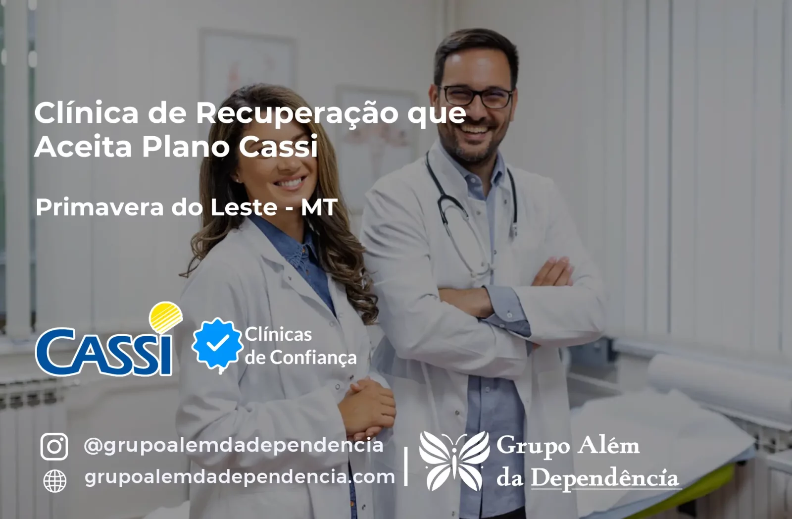 Clínica de Recuperação que Aceita CASSI em Primavera do Leste -MT