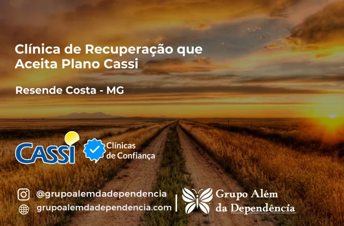 Clínica de Recuperação que Aceita CASSI em Resende Costa -MG