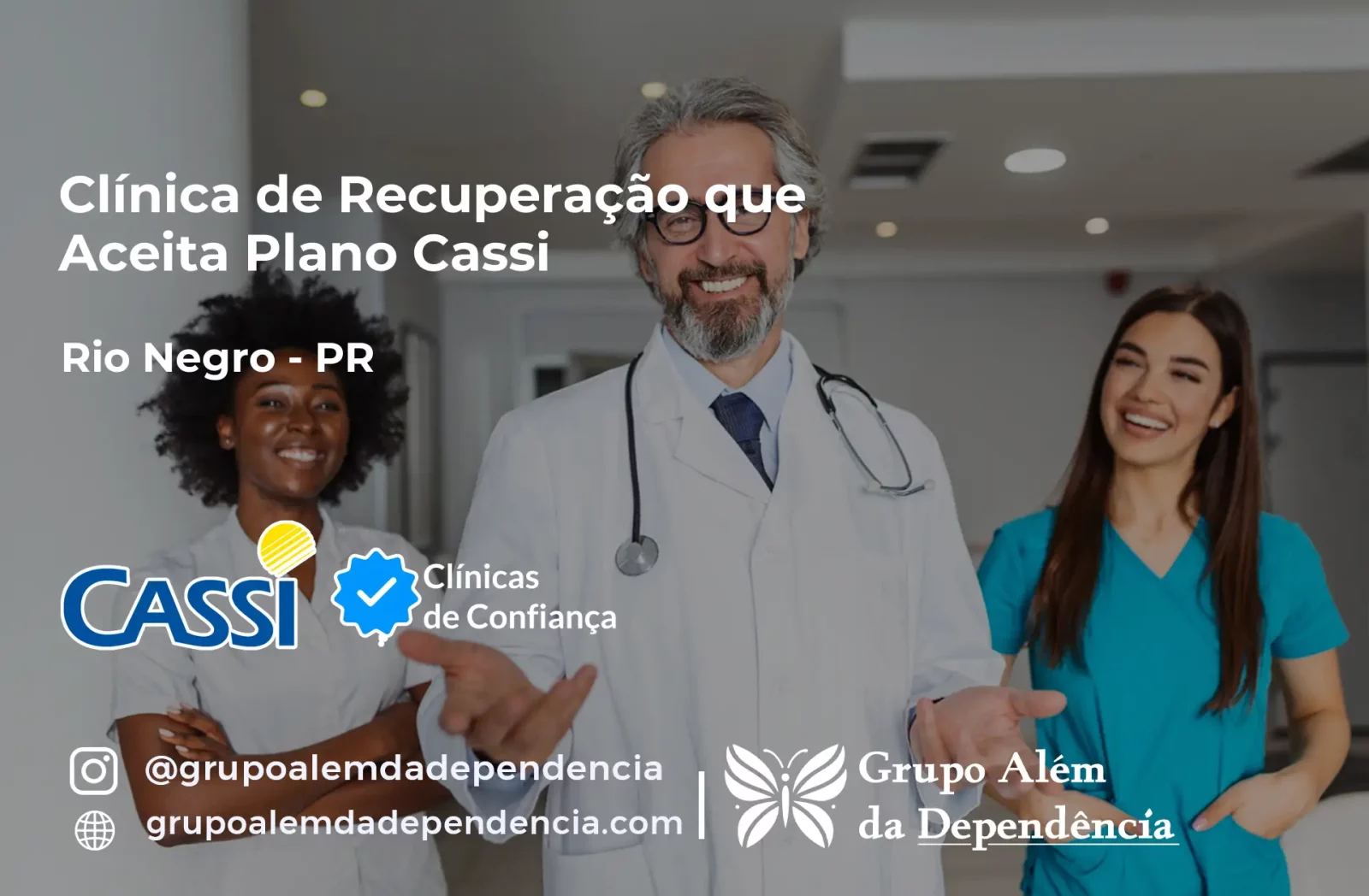 Clínica de Recuperação que Aceita CASSI em Rio Negro -PR