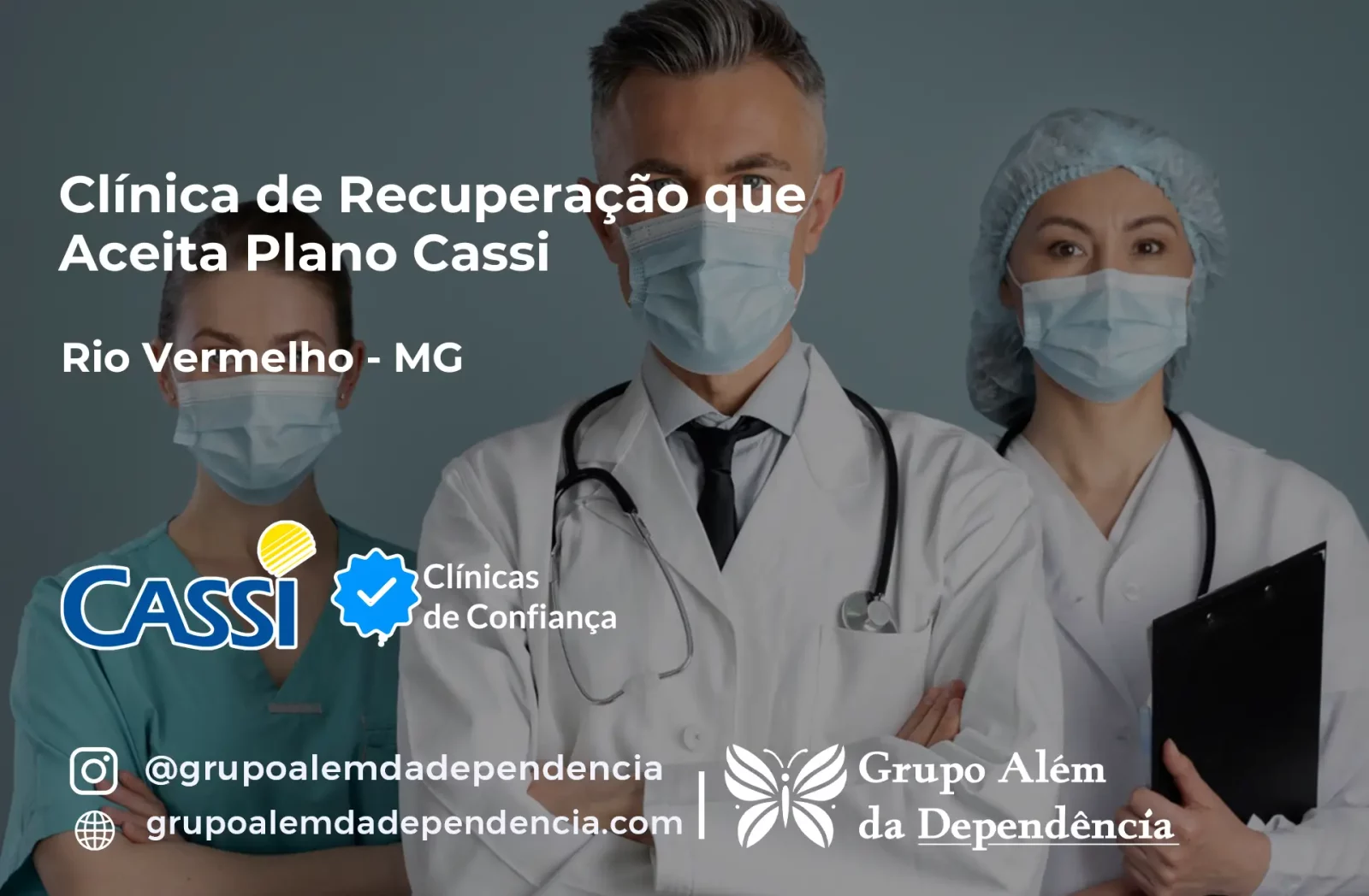 Clínica de Recuperação que Aceita CASSI em Rio Vermelho -MG