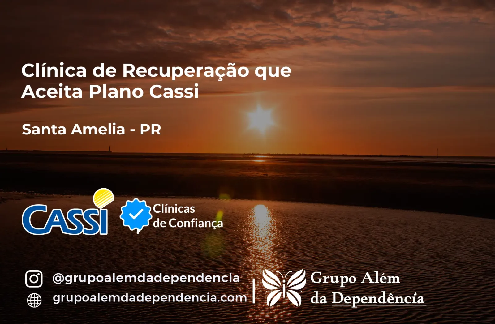 Clínica de Recuperação que Aceita CASSI em Santa Amélia -PR