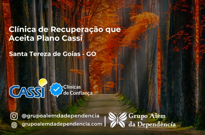 Clínica de Recuperação que Aceita CASSI em Santa Tereza de Goiás -GO