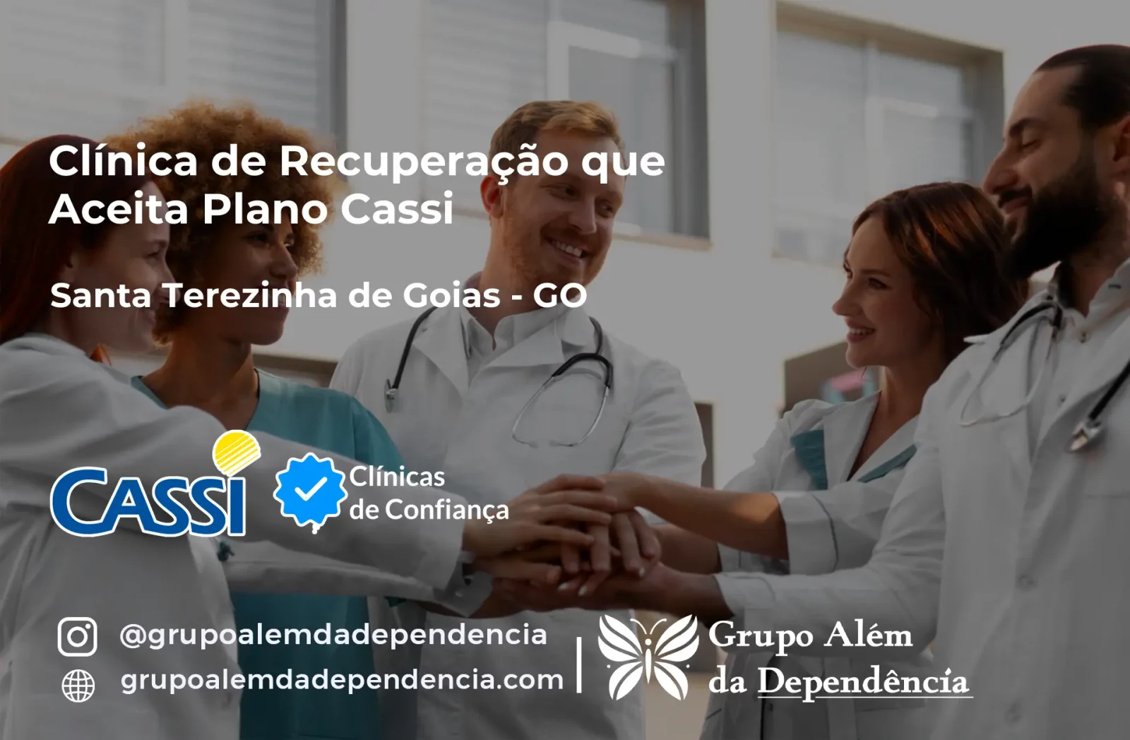Clínica de Recuperação que Aceita CASSI em Santa Terezinha de Goiás -GO