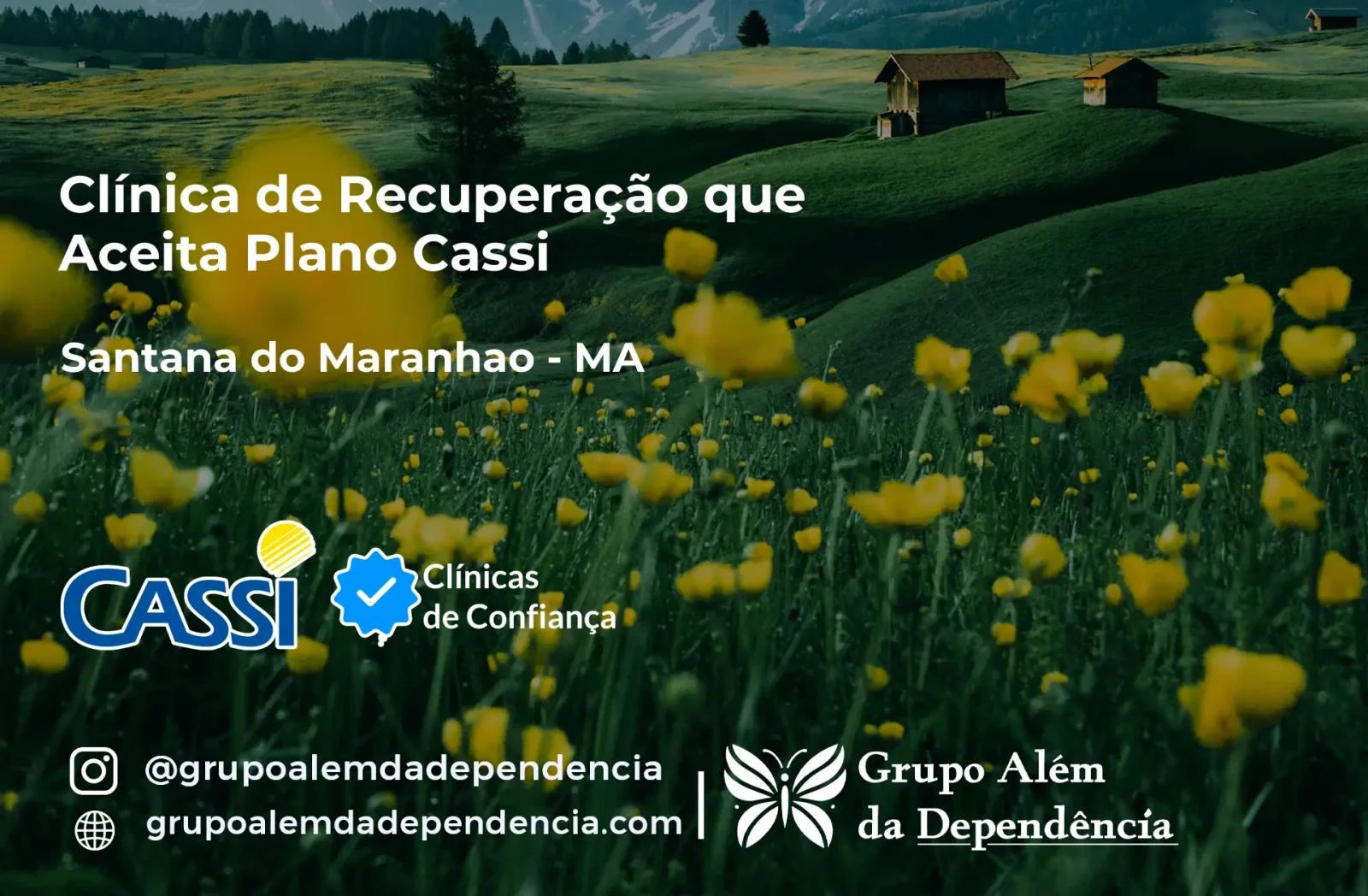 Clínica de Recuperação que Aceita CASSI em Santana do Maranhão -MA