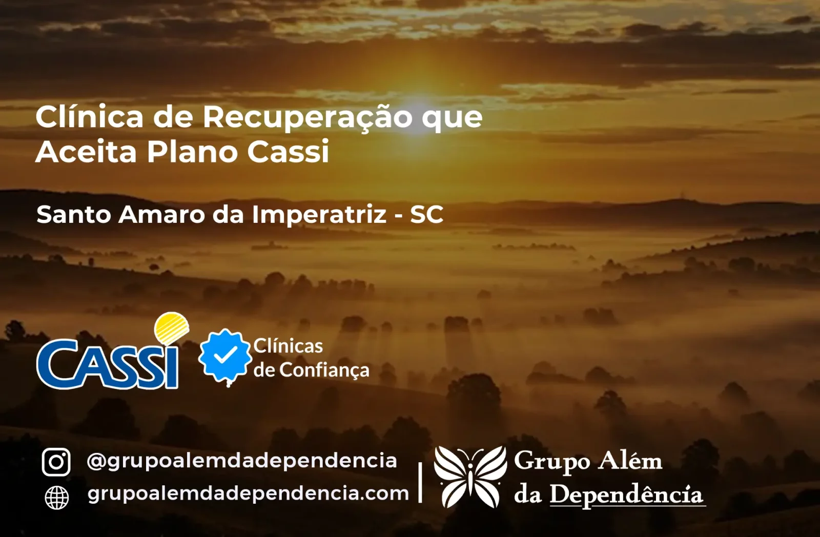 Clínica de Recuperação que Aceita CASSI em Santo Amaro da Imperatriz -SC