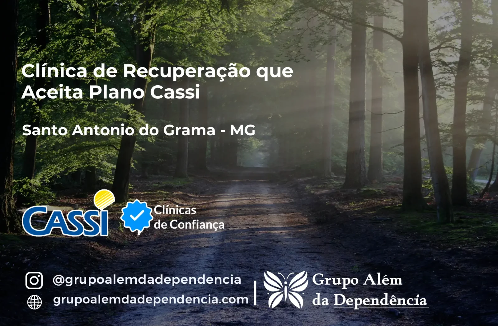 Clínica de Recuperação que Aceita CASSI em Santo Antônio do Grama -MG