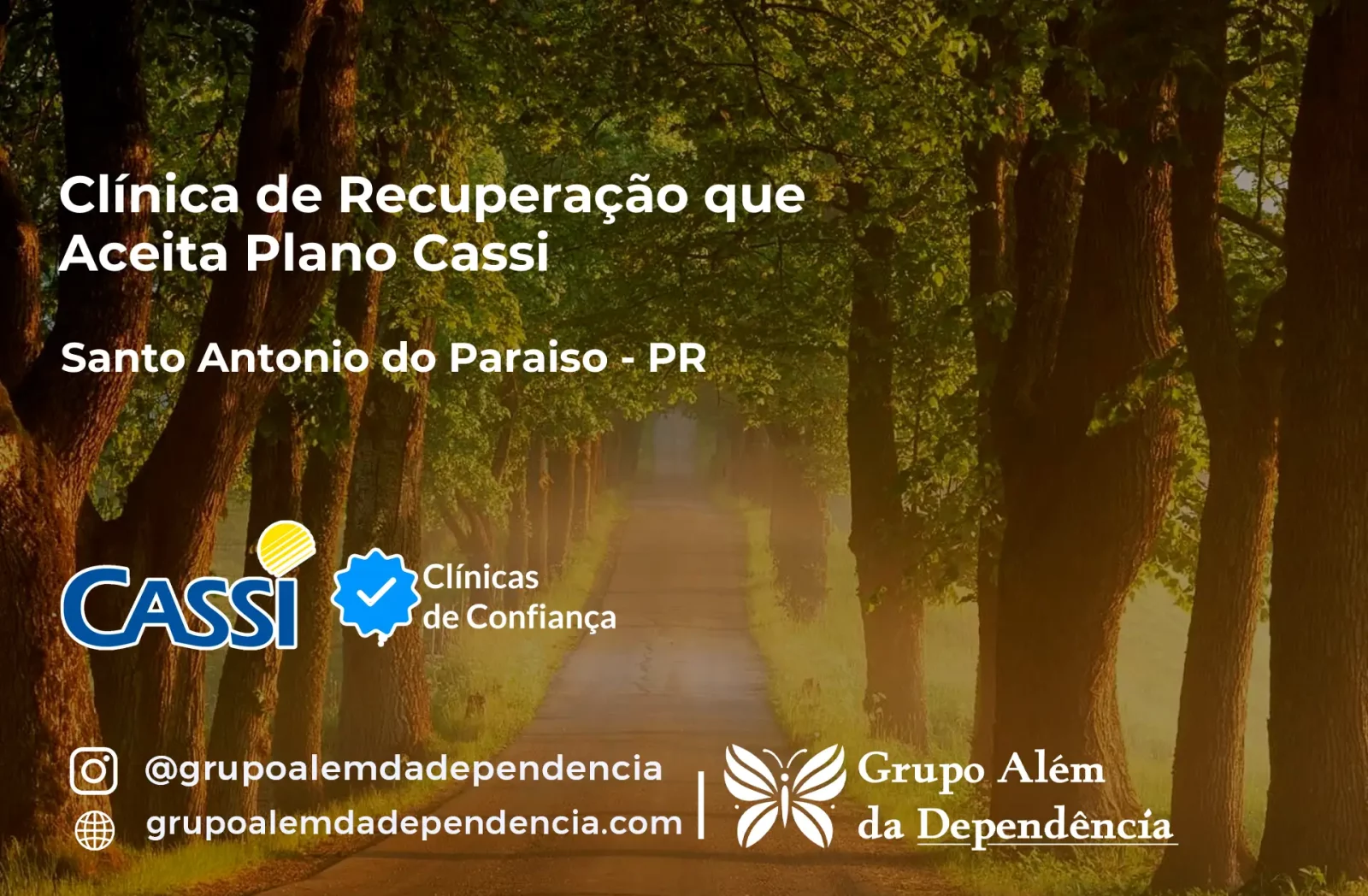 Clínica de Recuperação que Aceita CASSI em Santo Antônio do Paraíso -PR