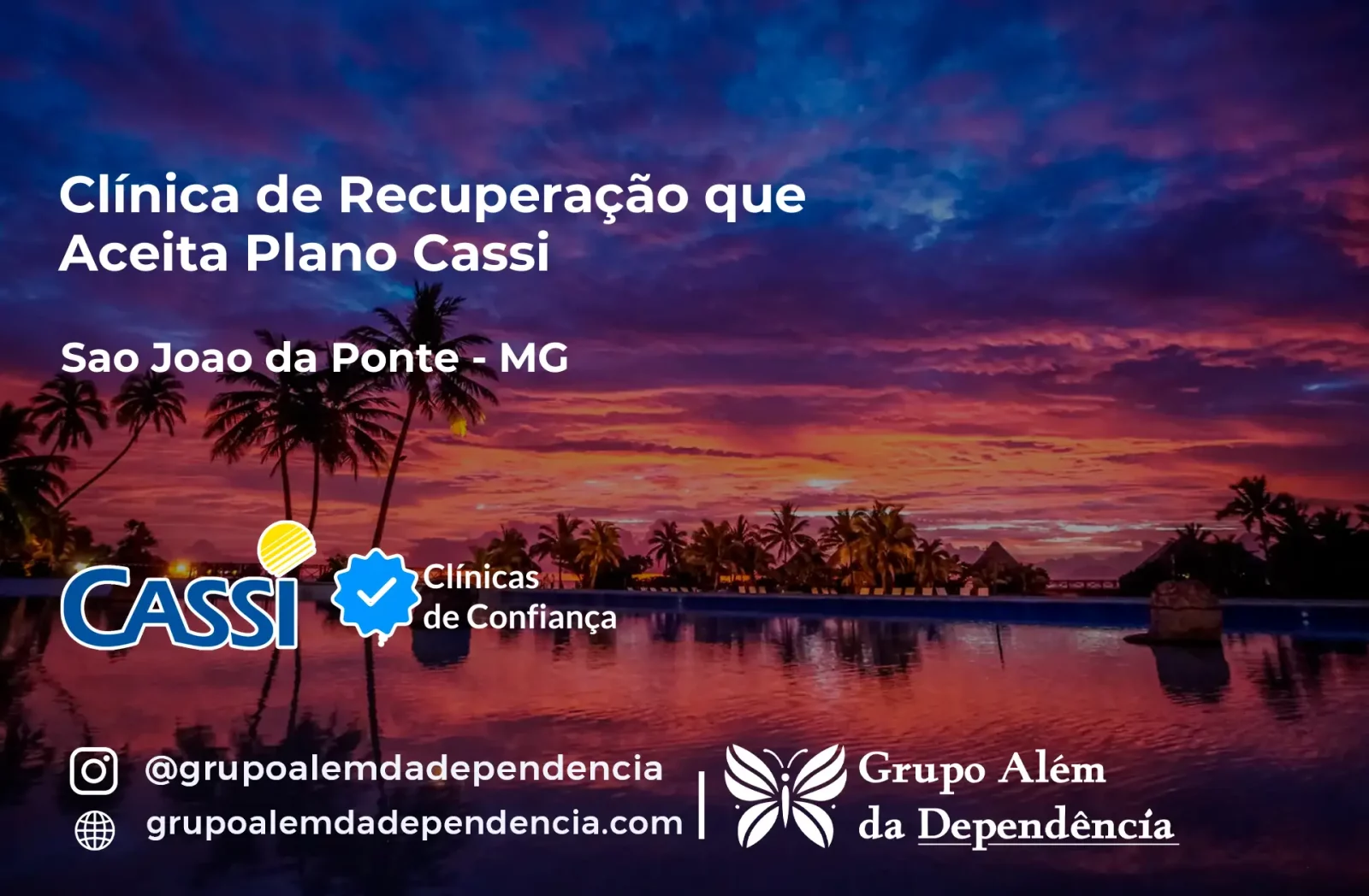Clínica de Recuperação que Aceita CASSI em São João da Ponte -MG