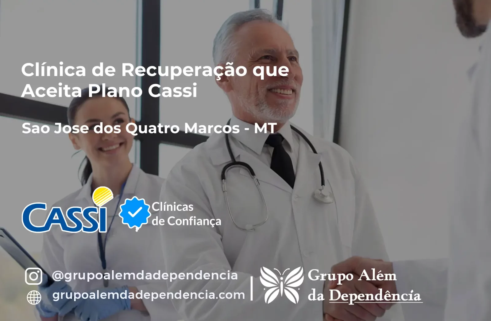 Clínica de Recuperação que Aceita CASSI em São José dos Quatro Marcos -MT