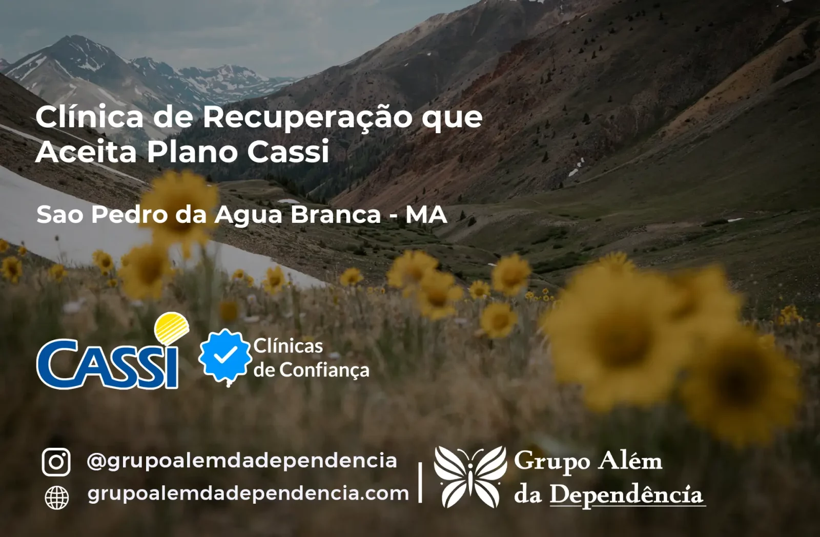 Clínica de Recuperação que Aceita CASSI em São Pedro da Água Branca -MA