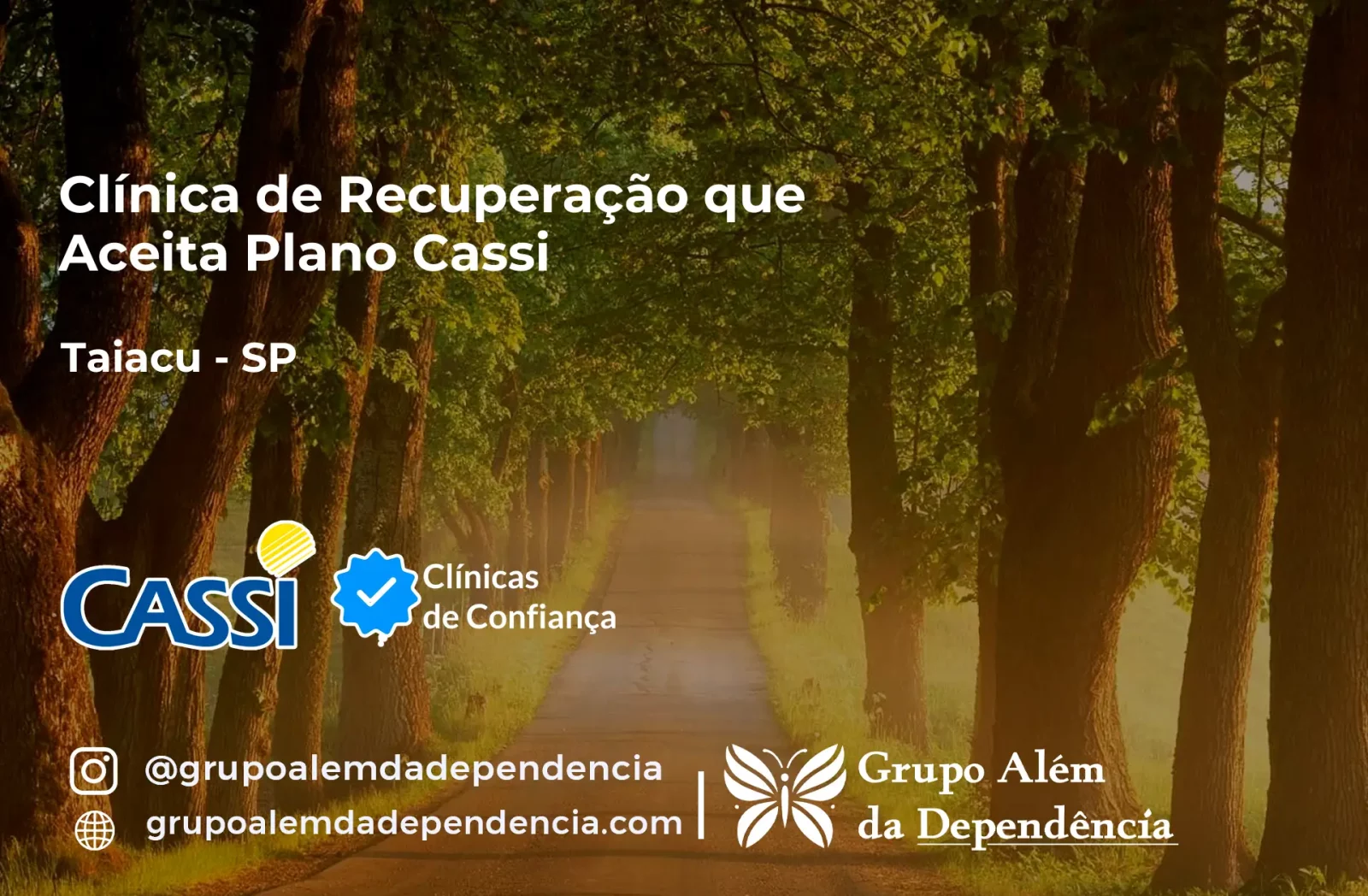 Clínica de Recuperação que Aceita CASSI em Taiaçu -SP