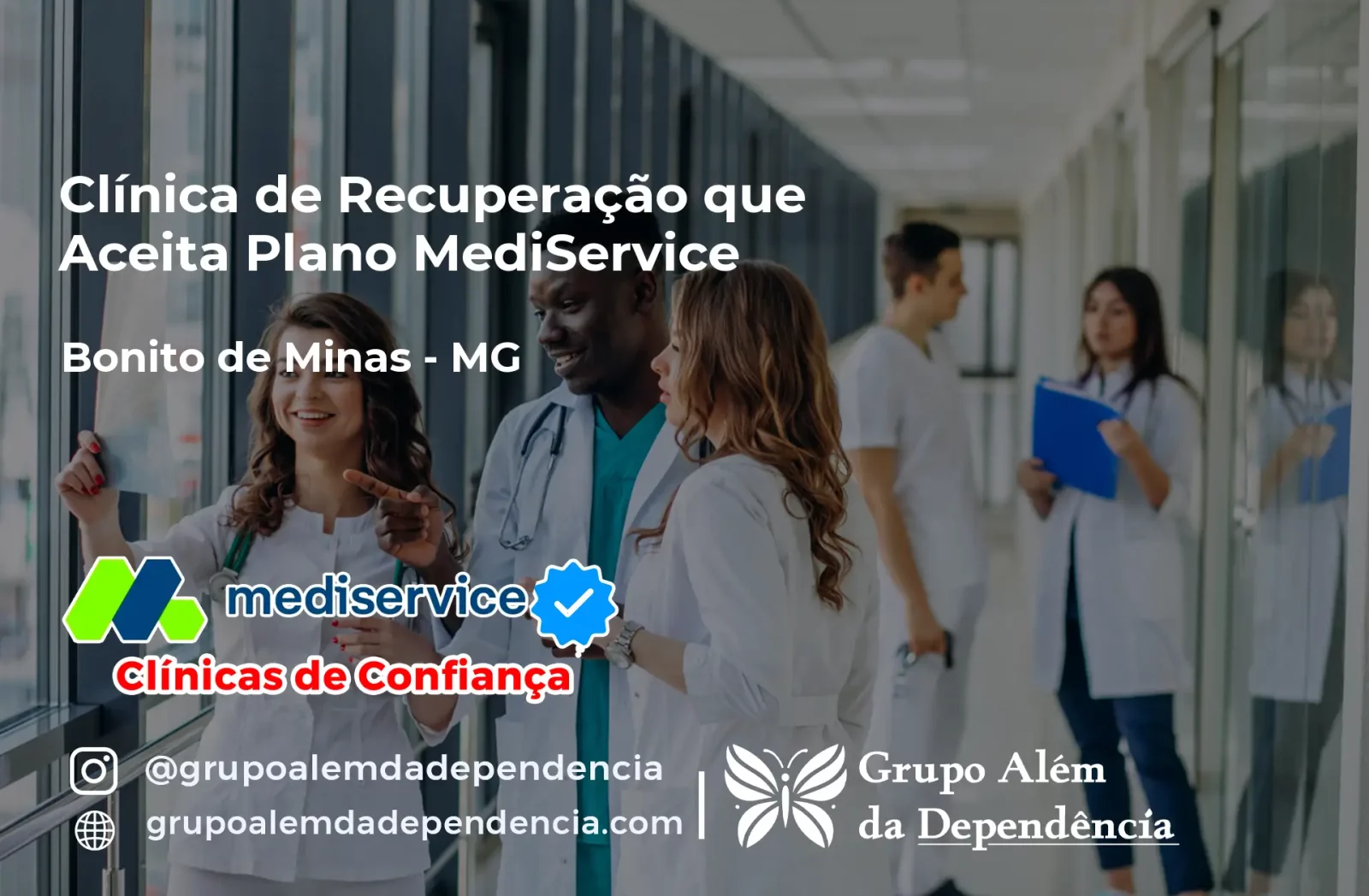 Clínica de Recuperação que Aceita Mediservice em Bonito de Minas - MG