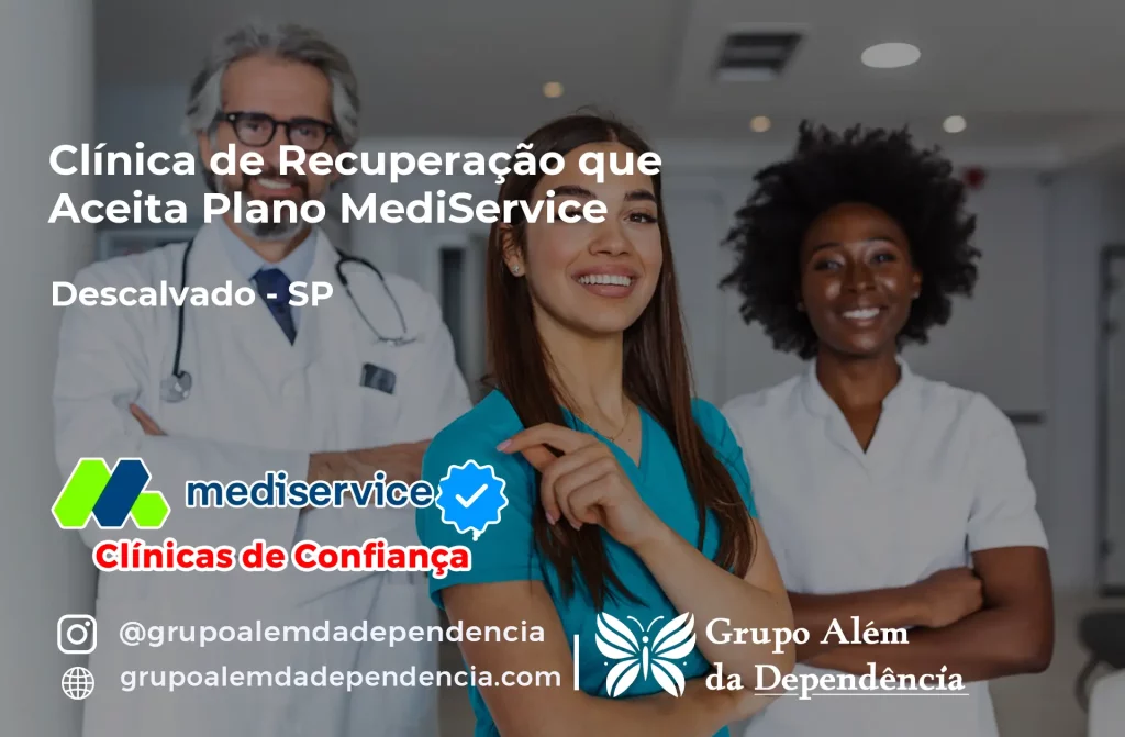Clínica de Recuperação que Aceita Mediservice em Descalvado - SP 1 Clínica de Recuperação que Aceita Mediservice em Descalvado - SP