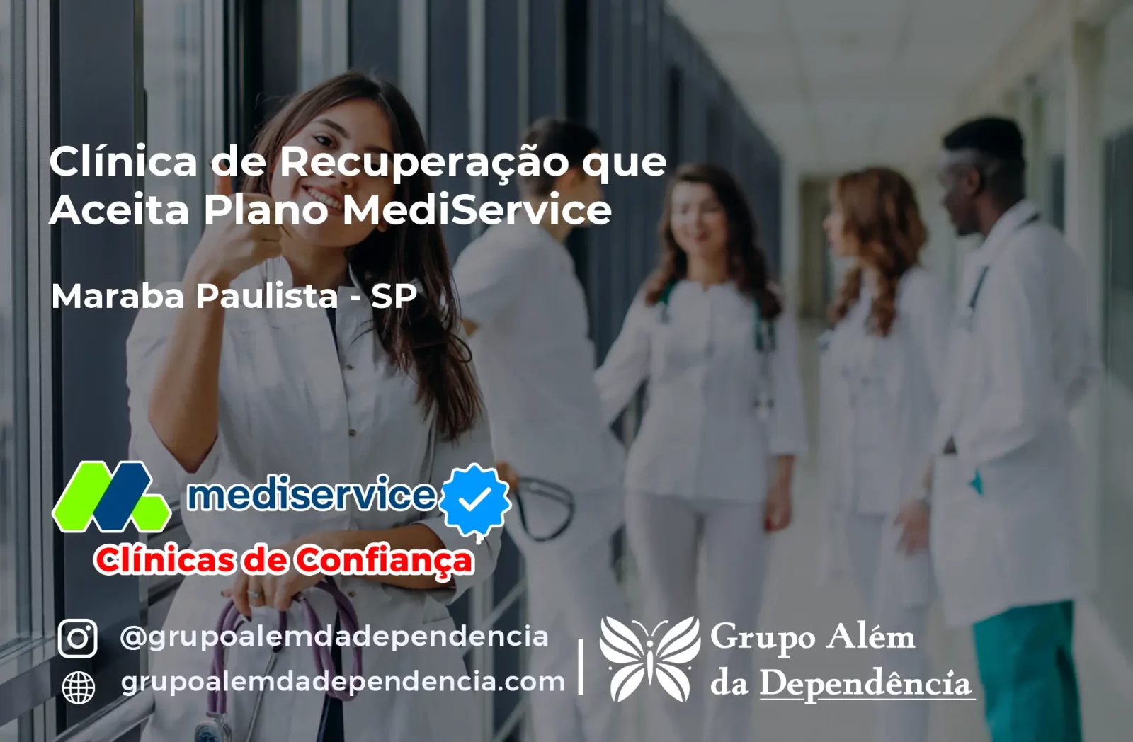 Clínica de Recuperação que Aceita Mediservice em Marabá Paulista - SP