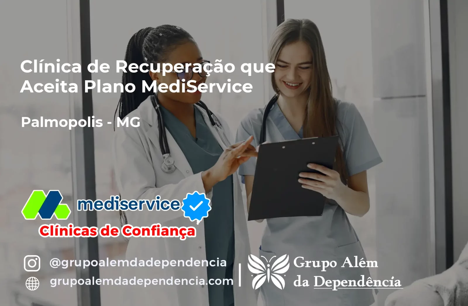Clínica de Recuperação que Aceita Mediservice em Palmópolis - MG