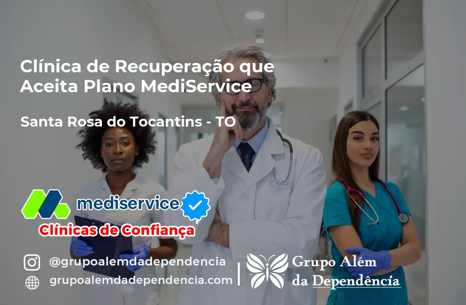 Clínica de Recuperação que Aceita Mediservice em Santa Rosa do Tocantins - TO