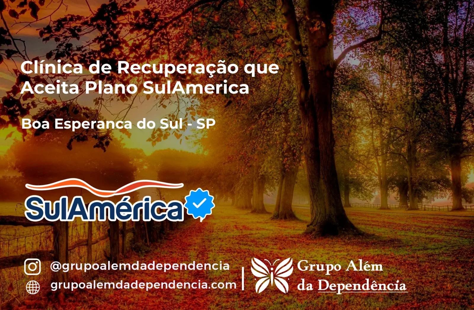 Clínica de Recuperação que Aceita SulAmérica em Boa Esperança do Sul -SP