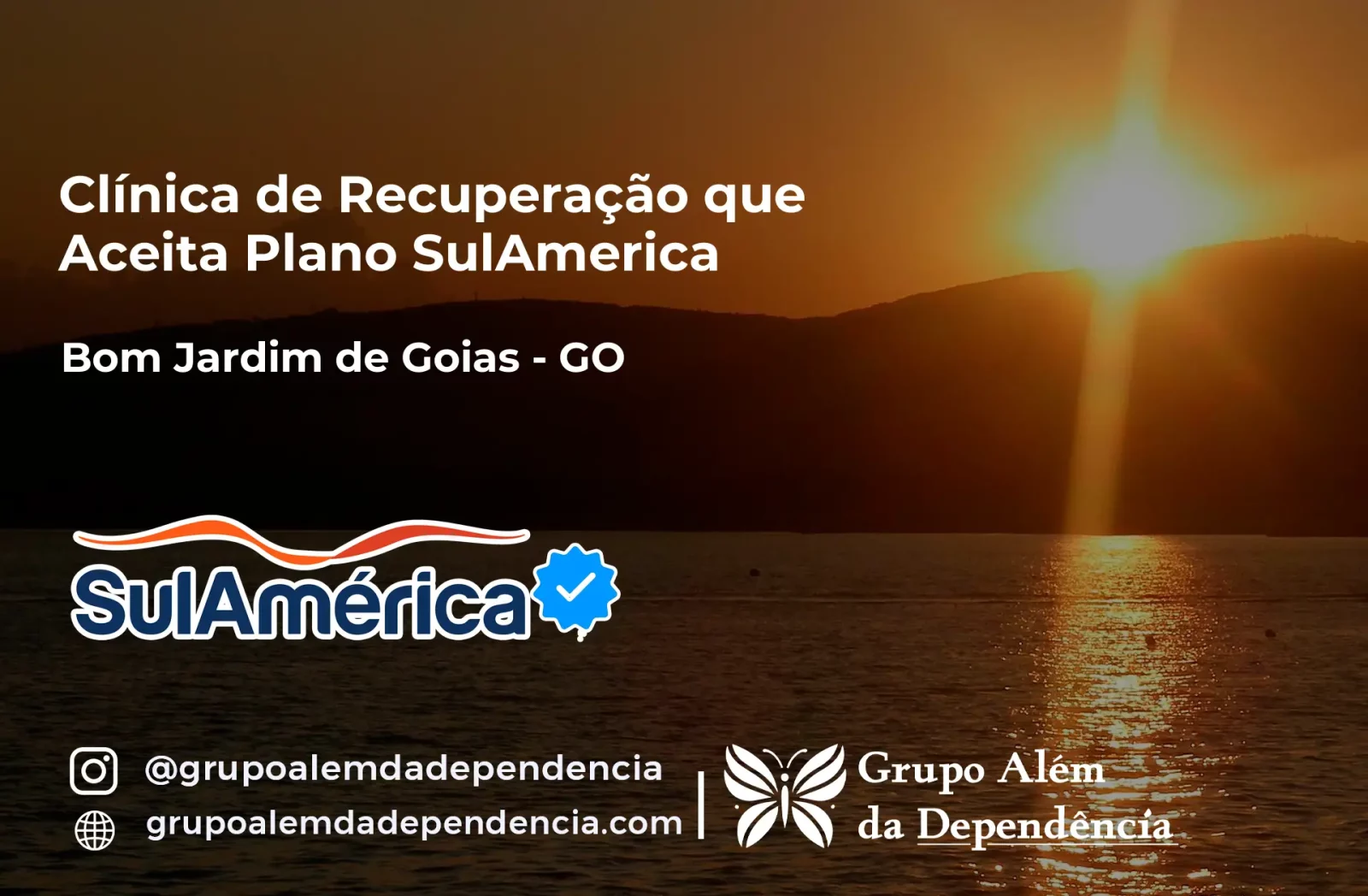 Clínica de Recuperação que Aceita SulAmérica em Bom Jardim de Goiás -GO