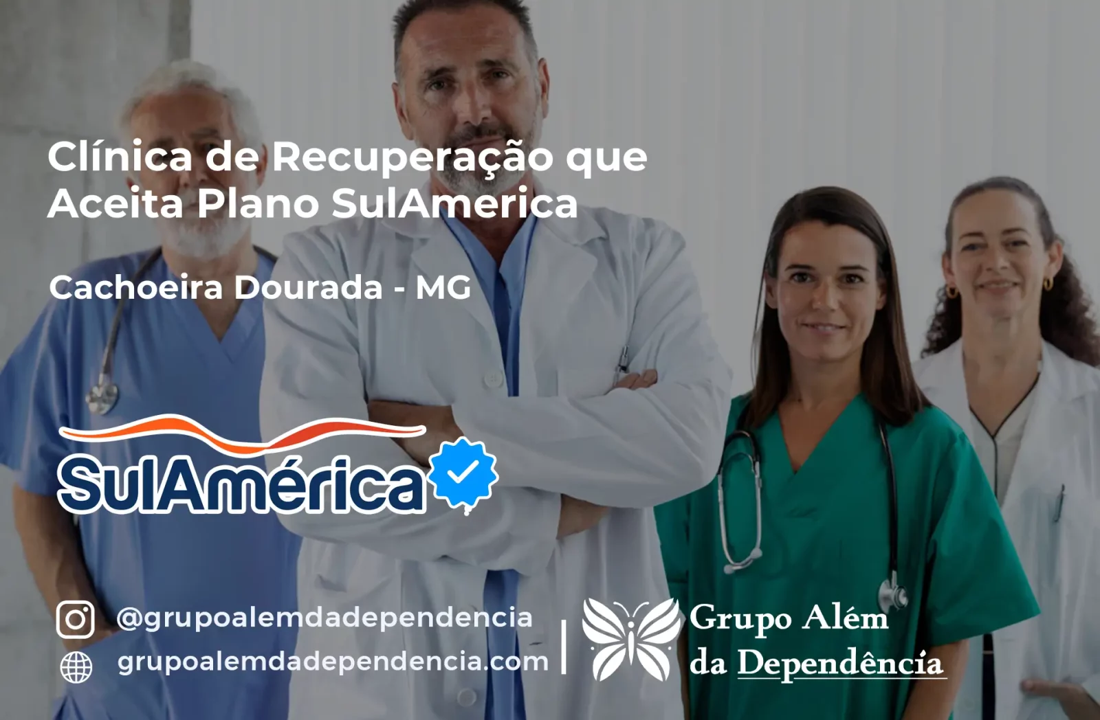 Clínica de Recuperação que Aceita SulAmérica em Cachoeira Dourada -MG