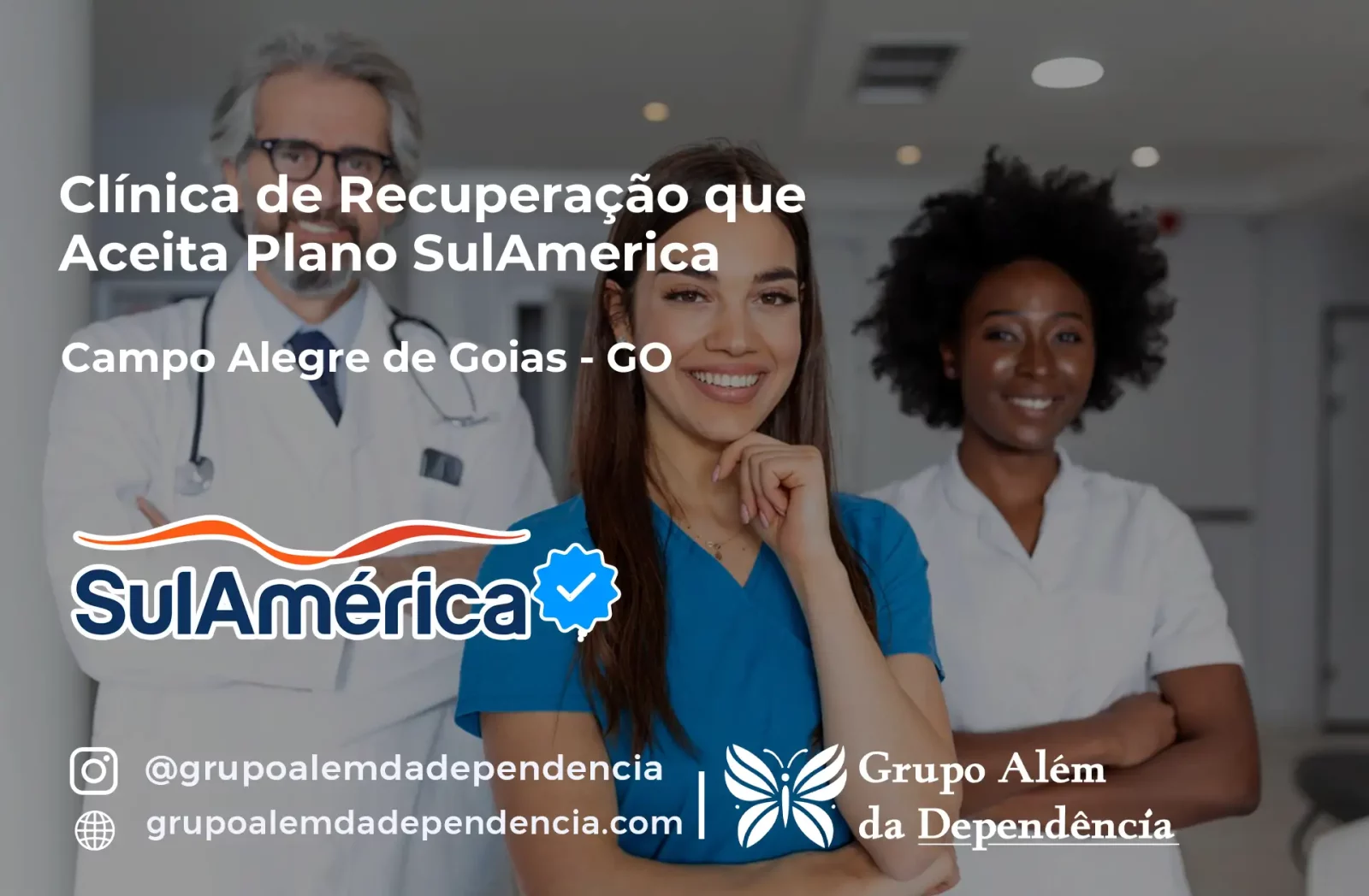 Clínica de Recuperação que Aceita SulAmérica em Campo Alegre de Goiás -GO