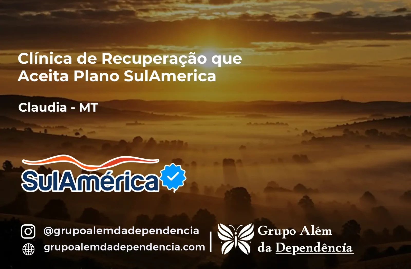 Clínica de Recuperação que Aceita SulAmérica em Cláudia -MT