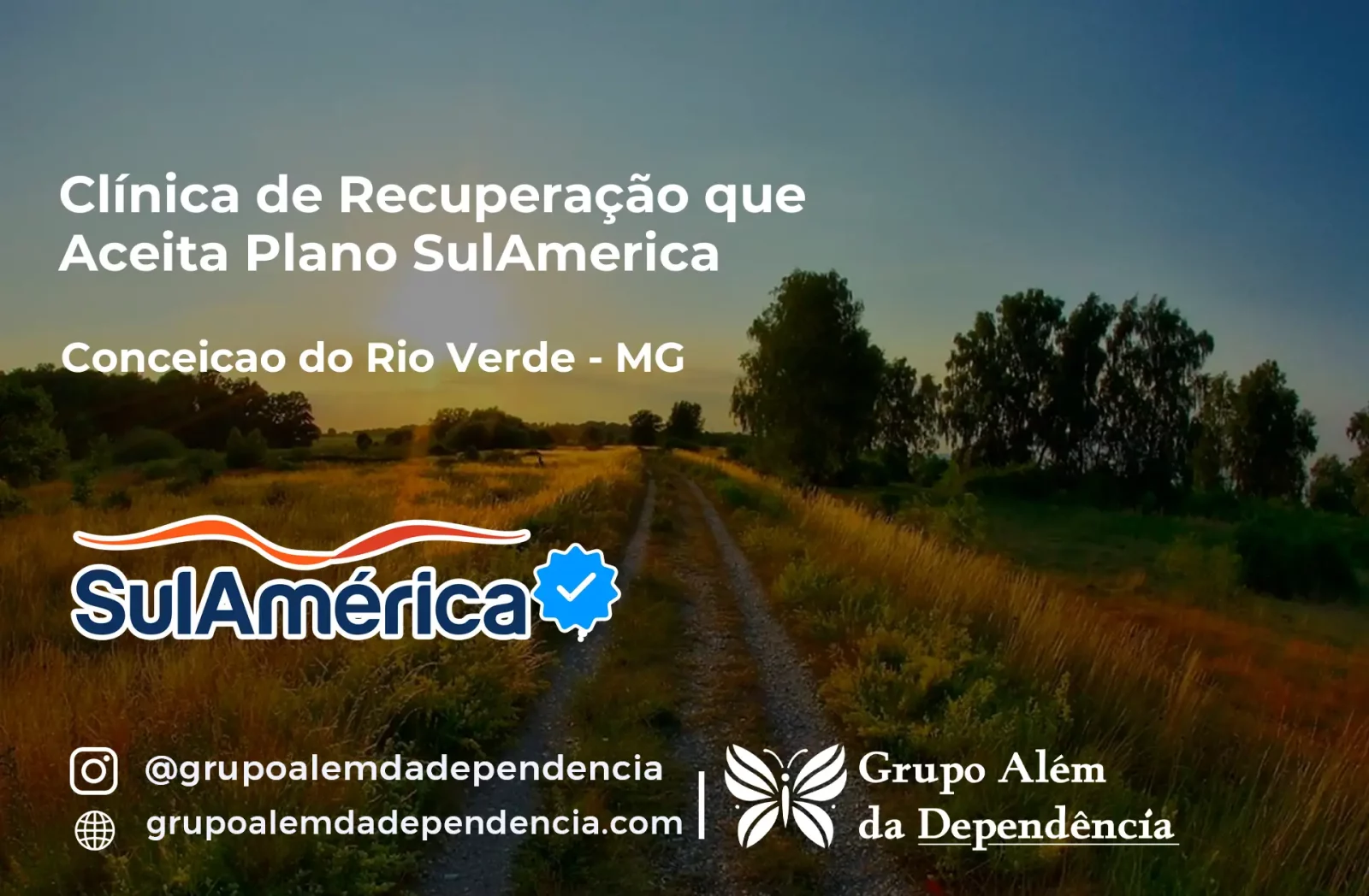 Clínica de Recuperação que Aceita SulAmérica em Conceição do Rio Verde -MG