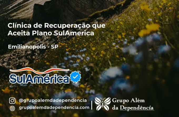 Clínica de Recuperação que Aceita SulAmérica em Emilianópolis -SP