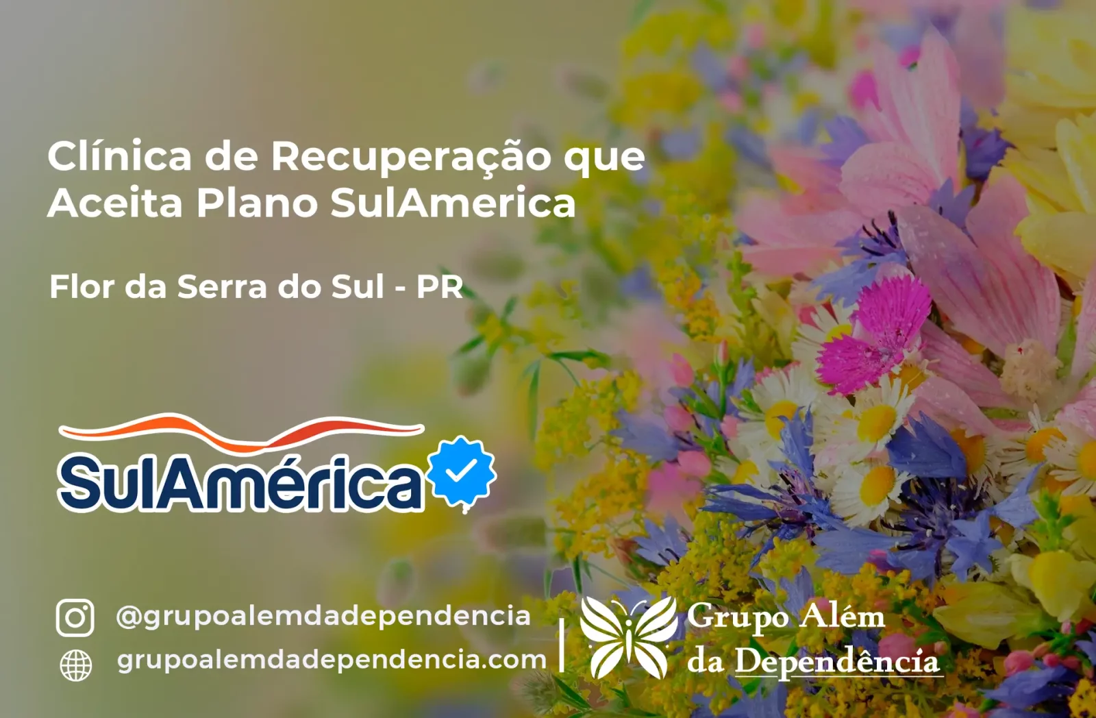 Clínica de Recuperação que Aceita SulAmérica em Flor da Serra do Sul -PR