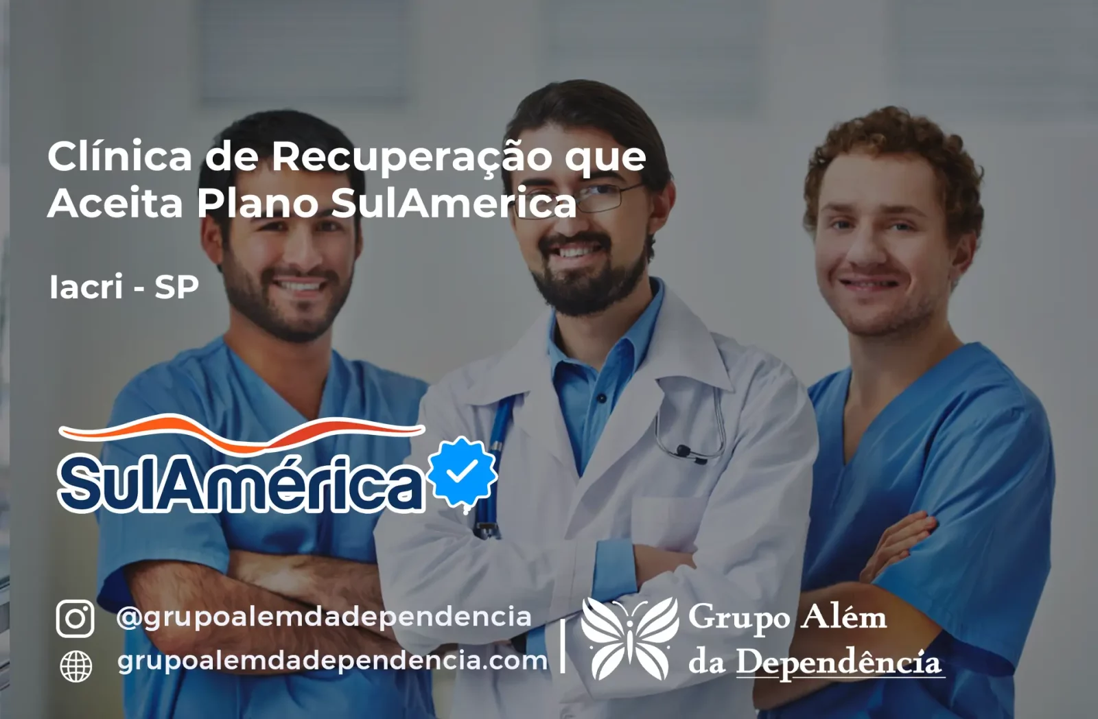 Clínica de Recuperação que Aceita SulAmérica em Iacri -SP